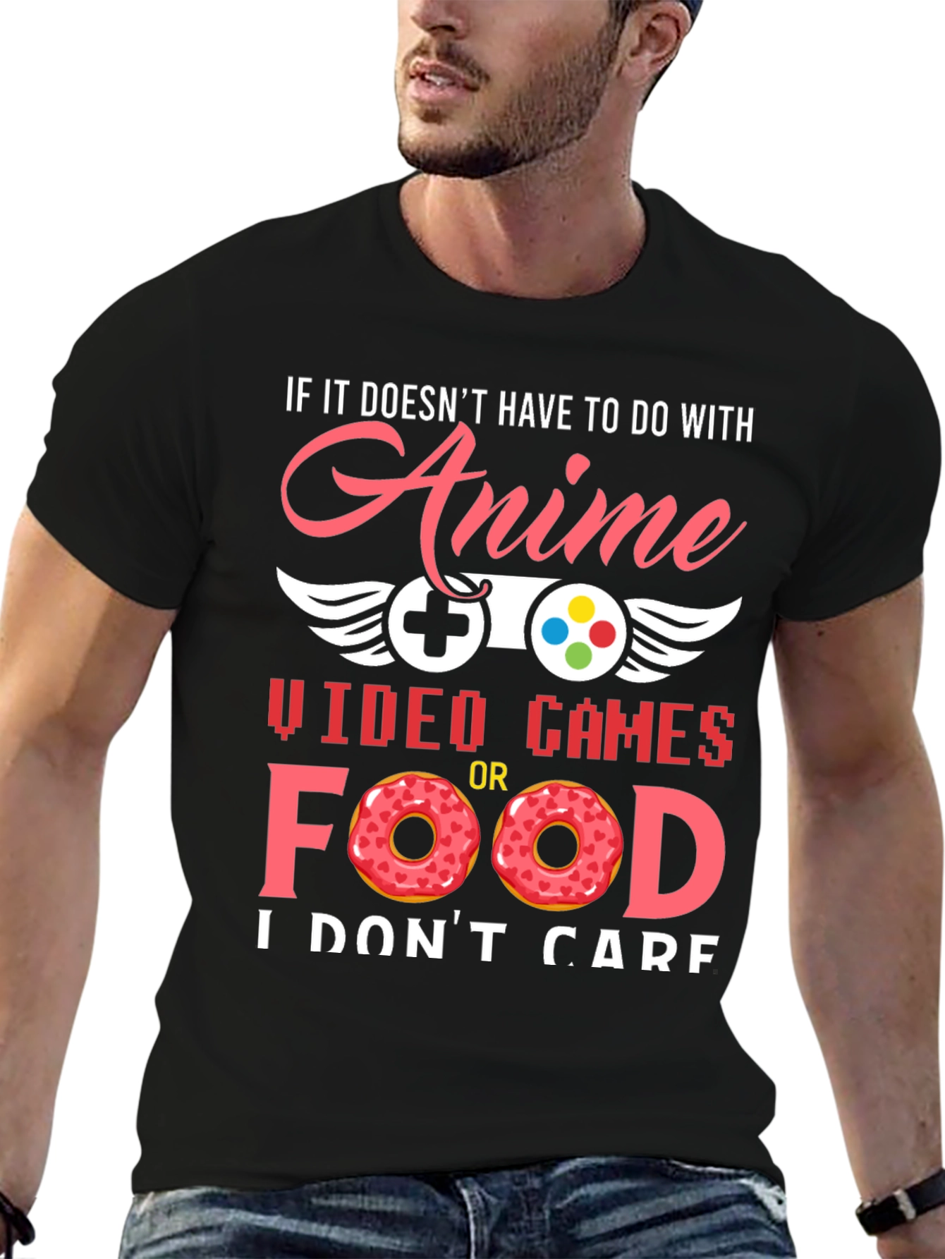 Anime Video Games Food T-Shirt