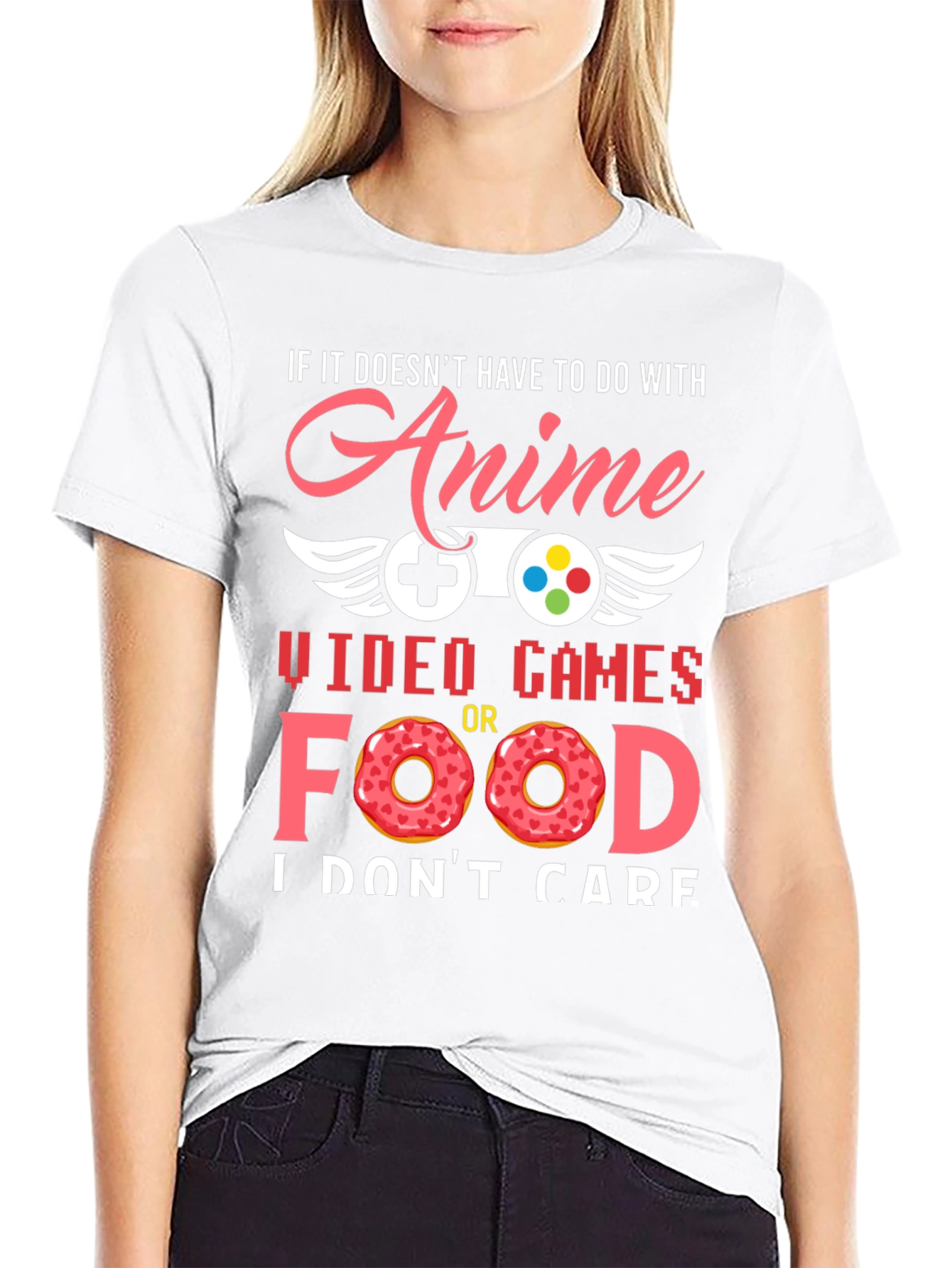 Anime Video Games Food T-Shirt