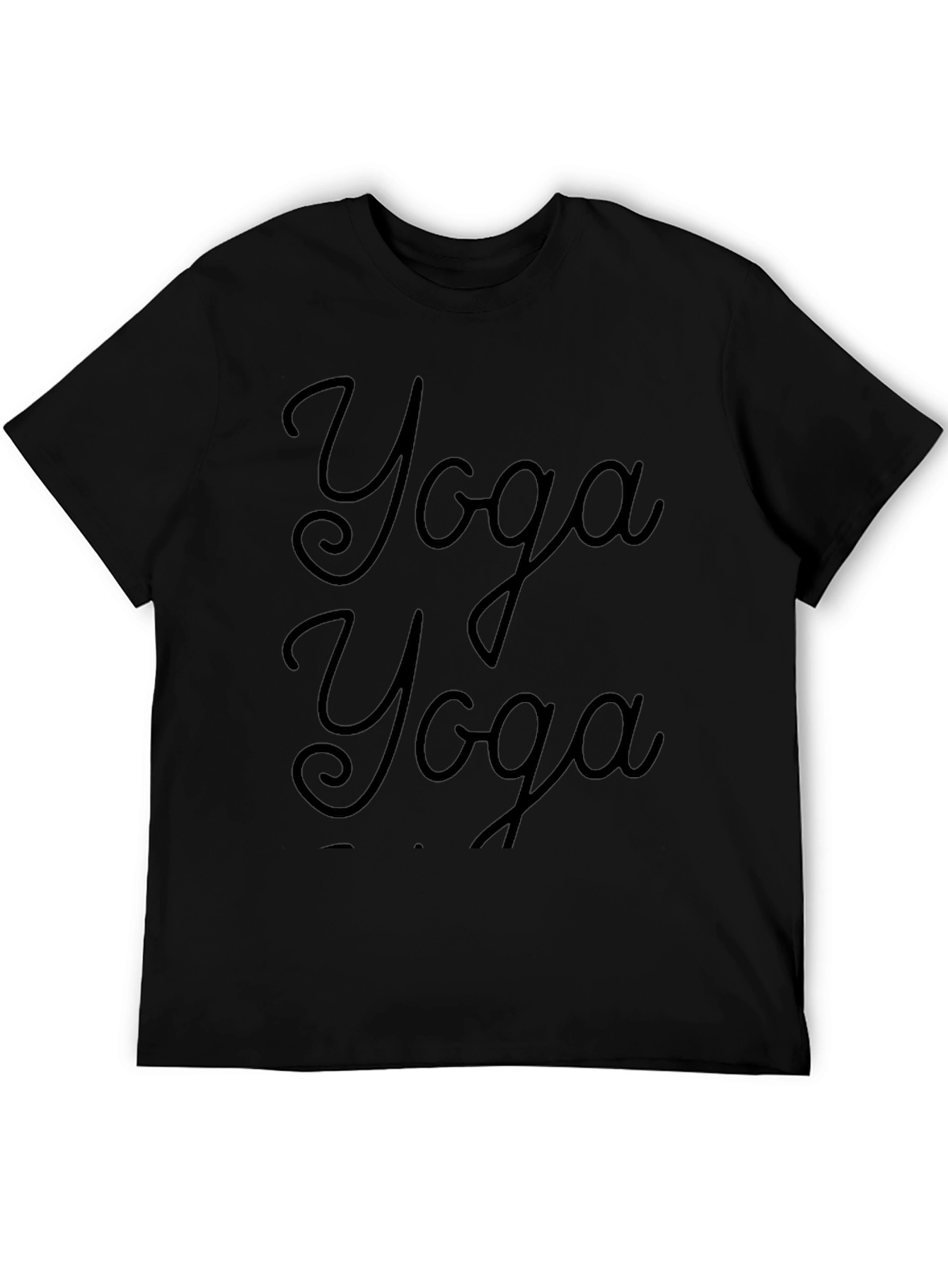 Yoga T-Shirt - Double Print Casual Wear