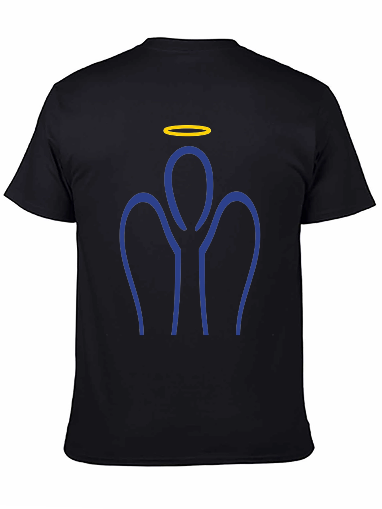 Angel Outline Graphic Tee - Stylish & Unique!