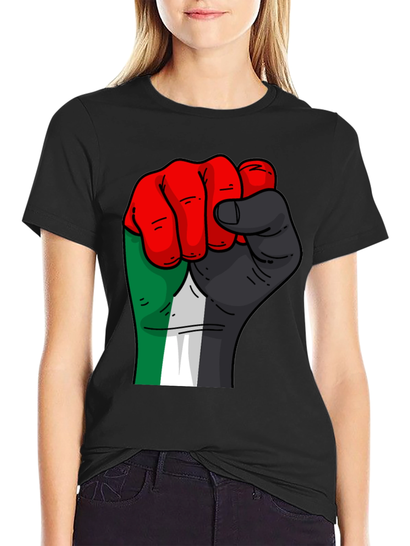 Pan-African Fist Graphic Tee