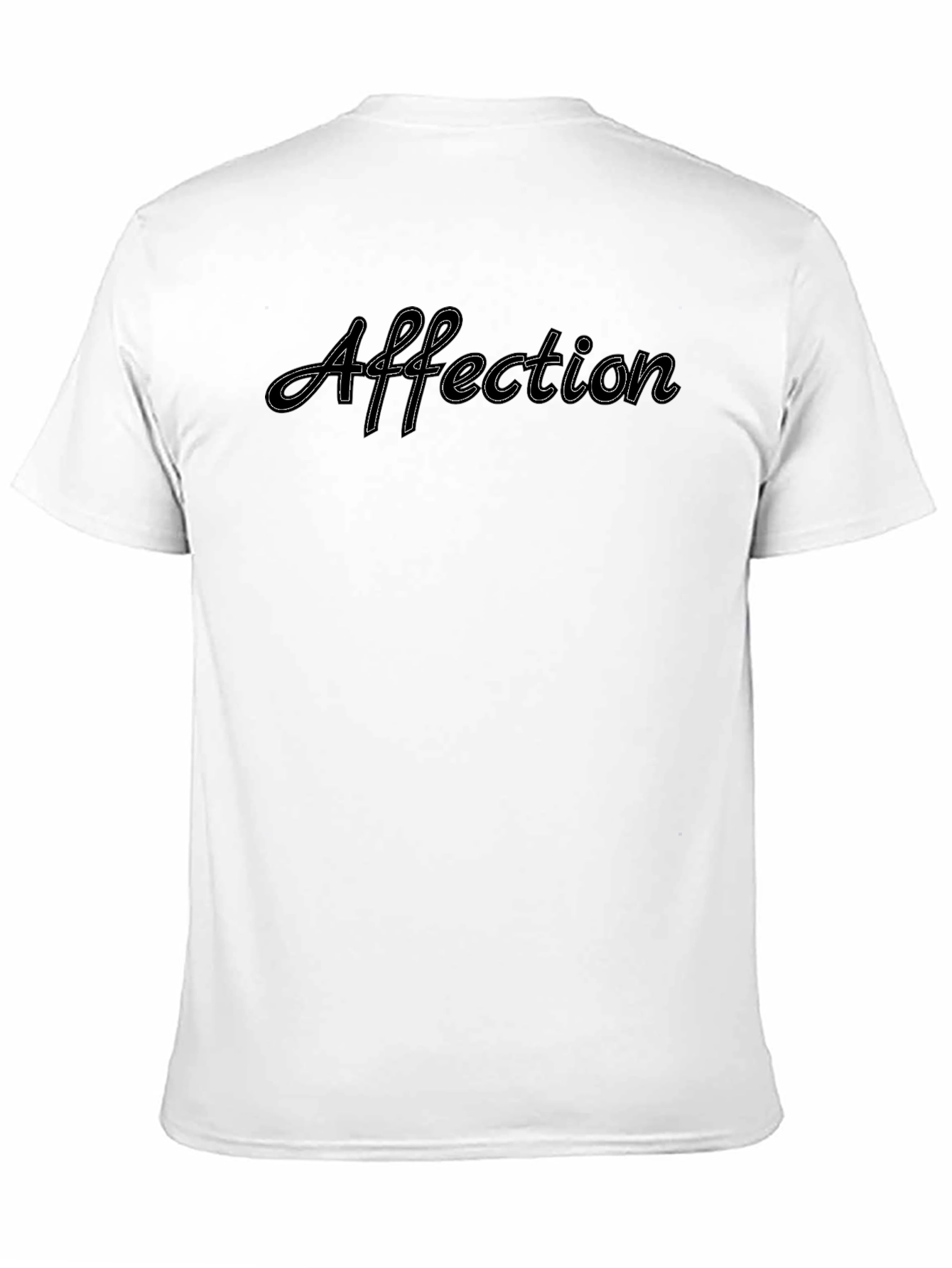 Affection Black Crew Neck T-Shirt