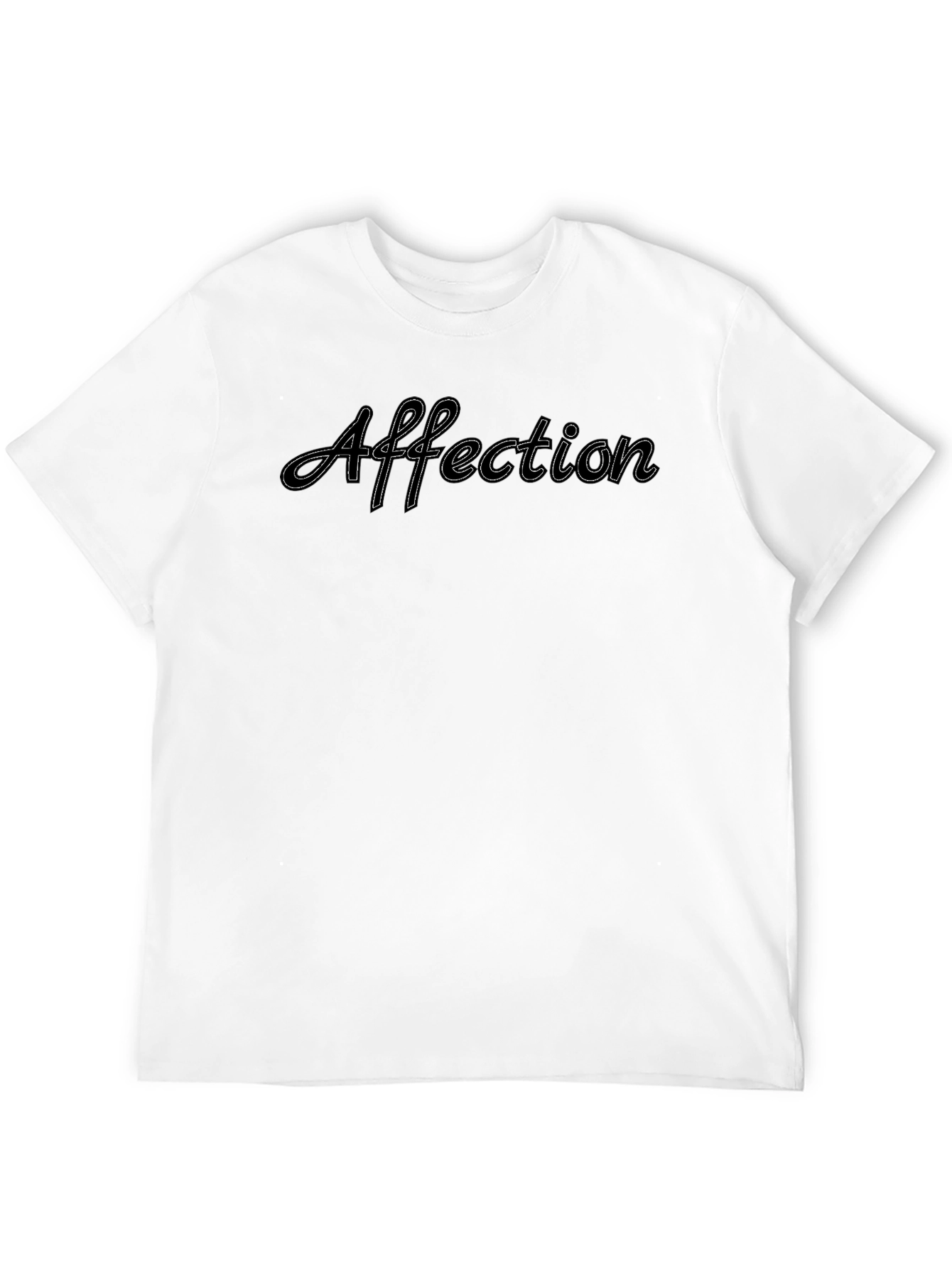 Affection Black Crew Neck T-Shirt