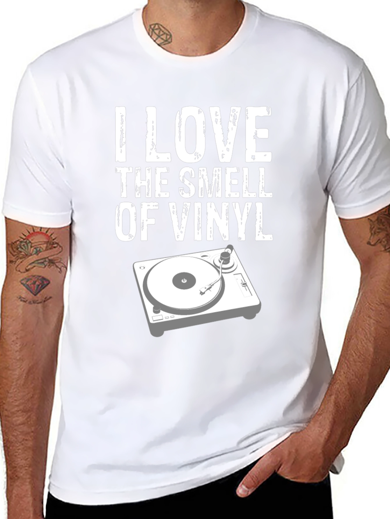 I Love The Smell Of Vinyl T-Shirt