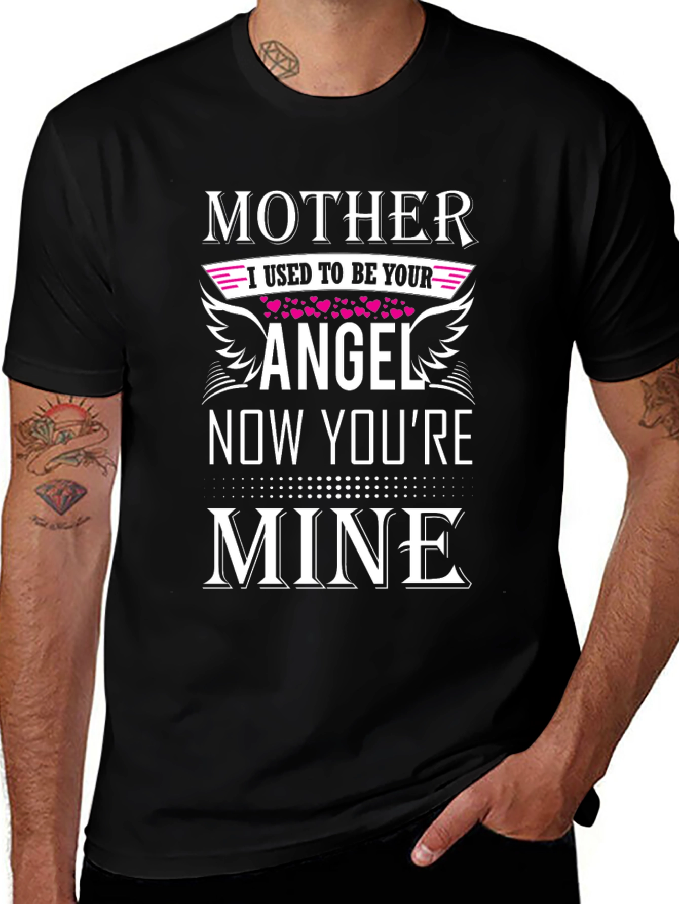 Mother Angel Graphic T-Shirt