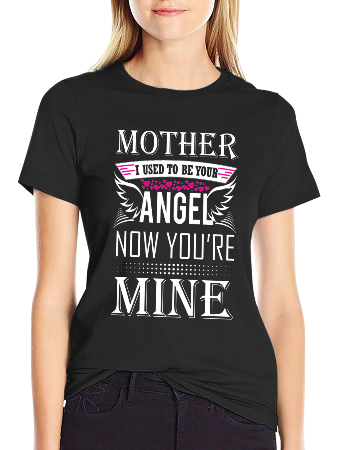 Mother Angel Graphic T-Shirt