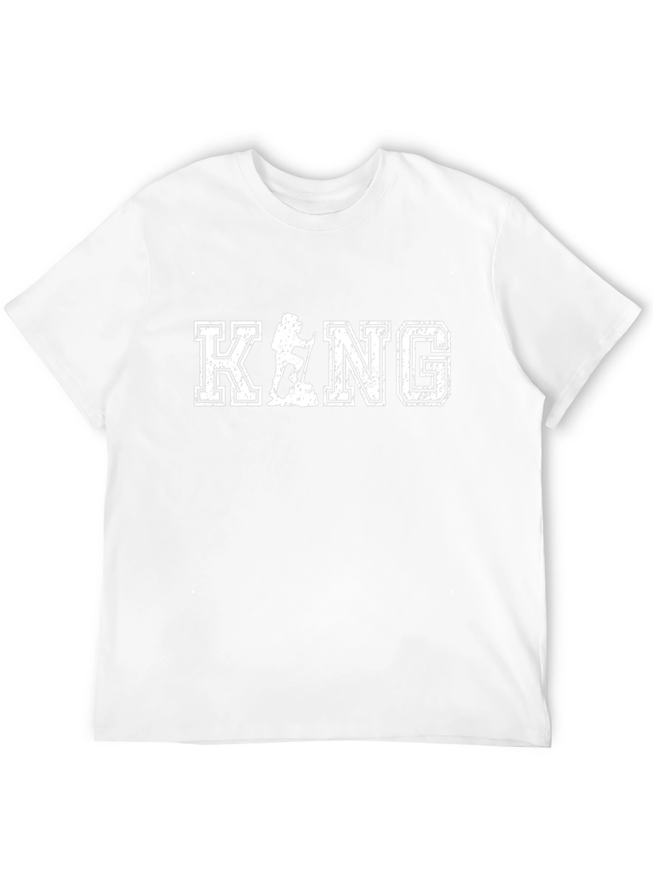 King Hiking T-Shirt - Black Crew Neck Tee