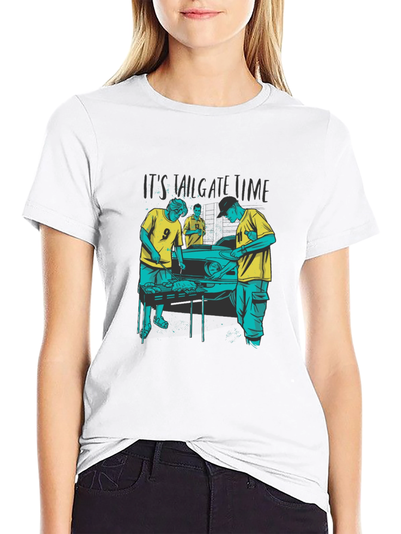 Its Tailgate Time Graphic Tee