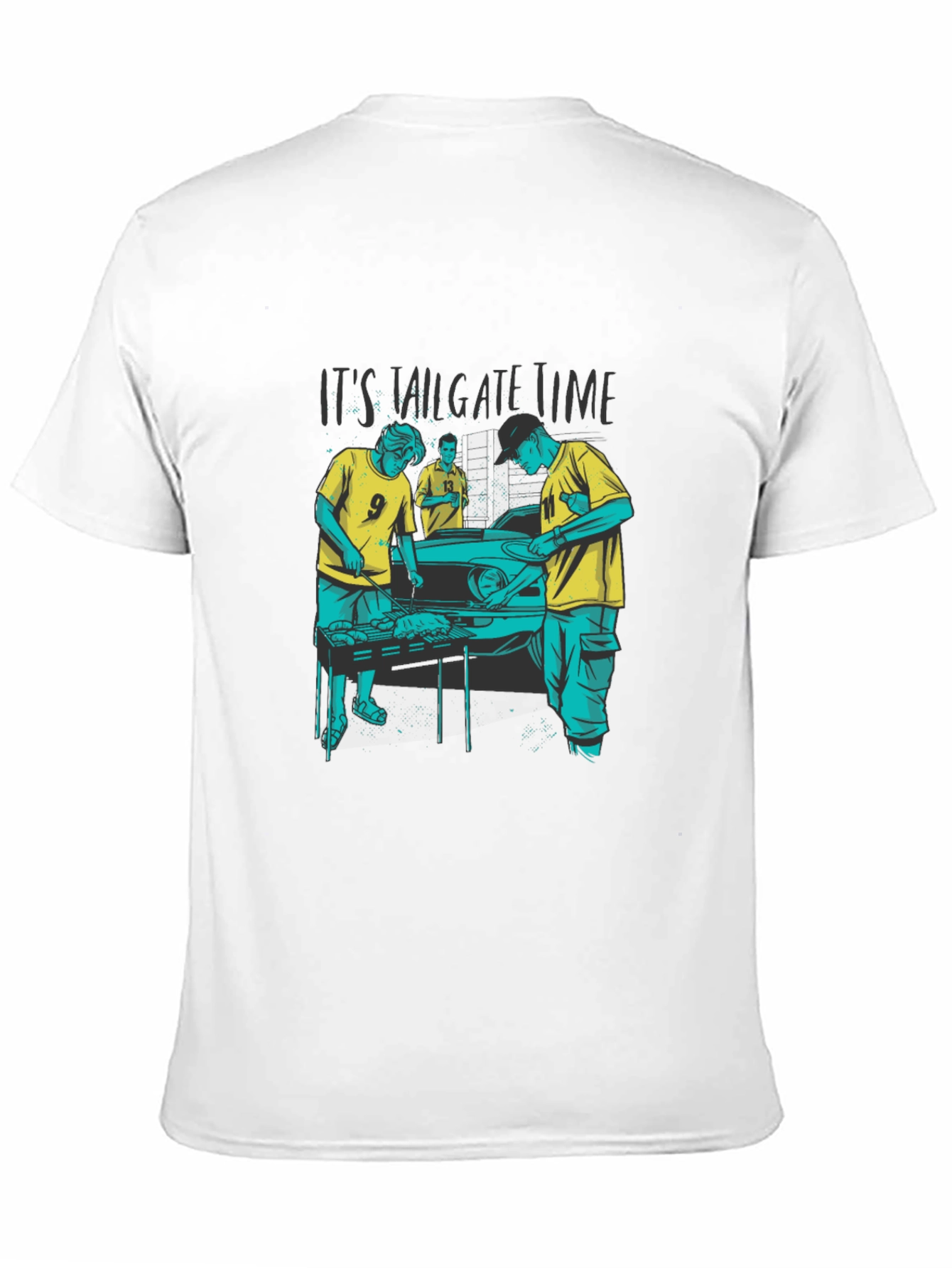 Its Tailgate Time Graphic Tee