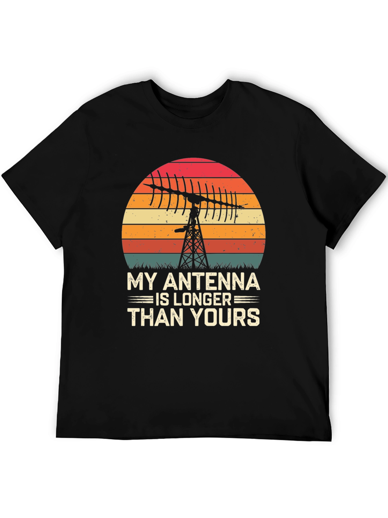 My Antenna Is Longer Funny Ham Radio T-Shirt
