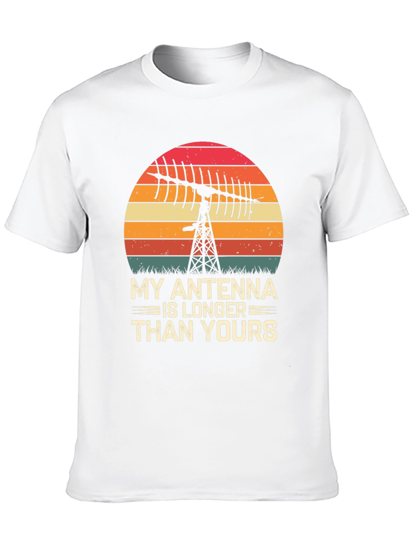 My Antenna Is Longer Funny Ham Radio T-Shirt
