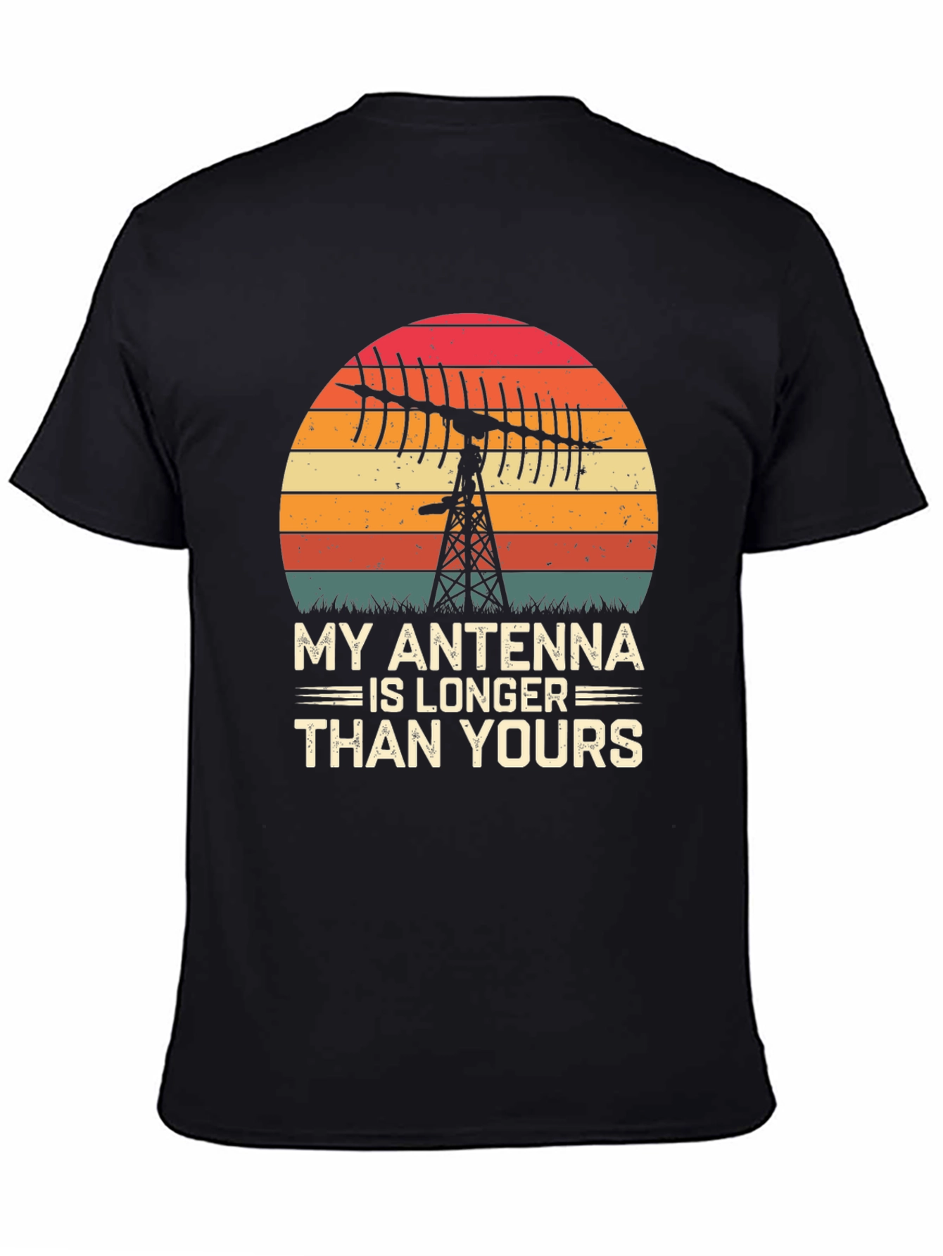My Antenna Is Longer Funny Ham Radio T-Shirt
