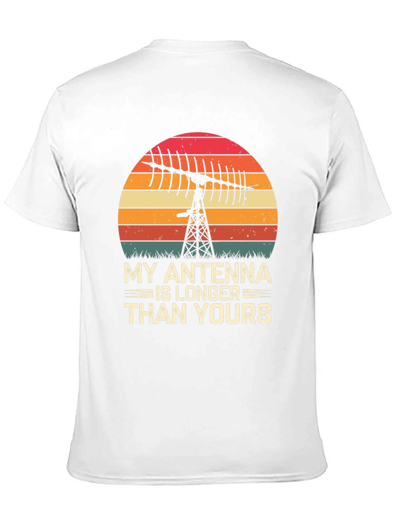My Antenna Is Longer Funny Ham Radio T-Shirt