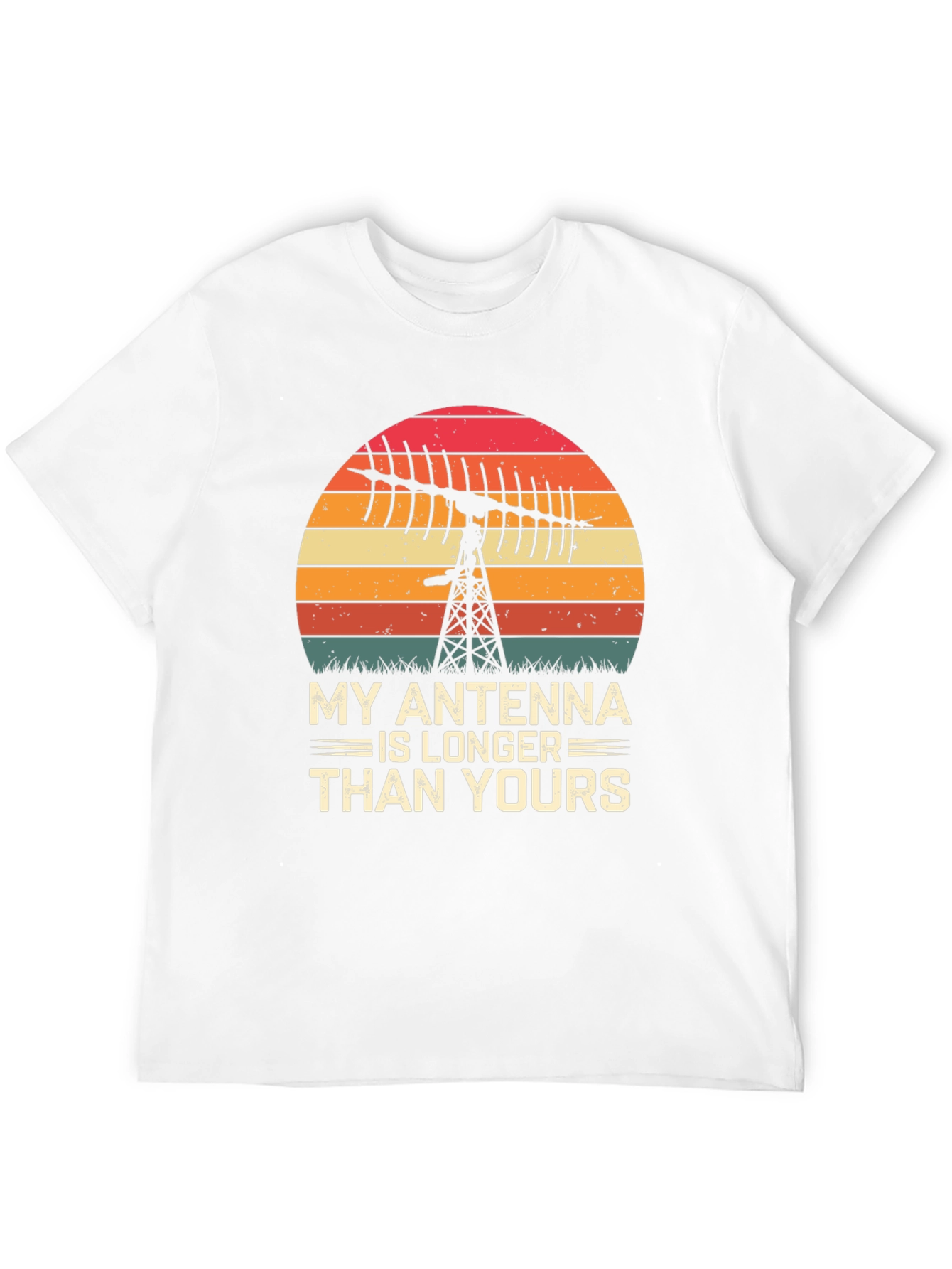 My Antenna Is Longer Funny Ham Radio T-Shirt