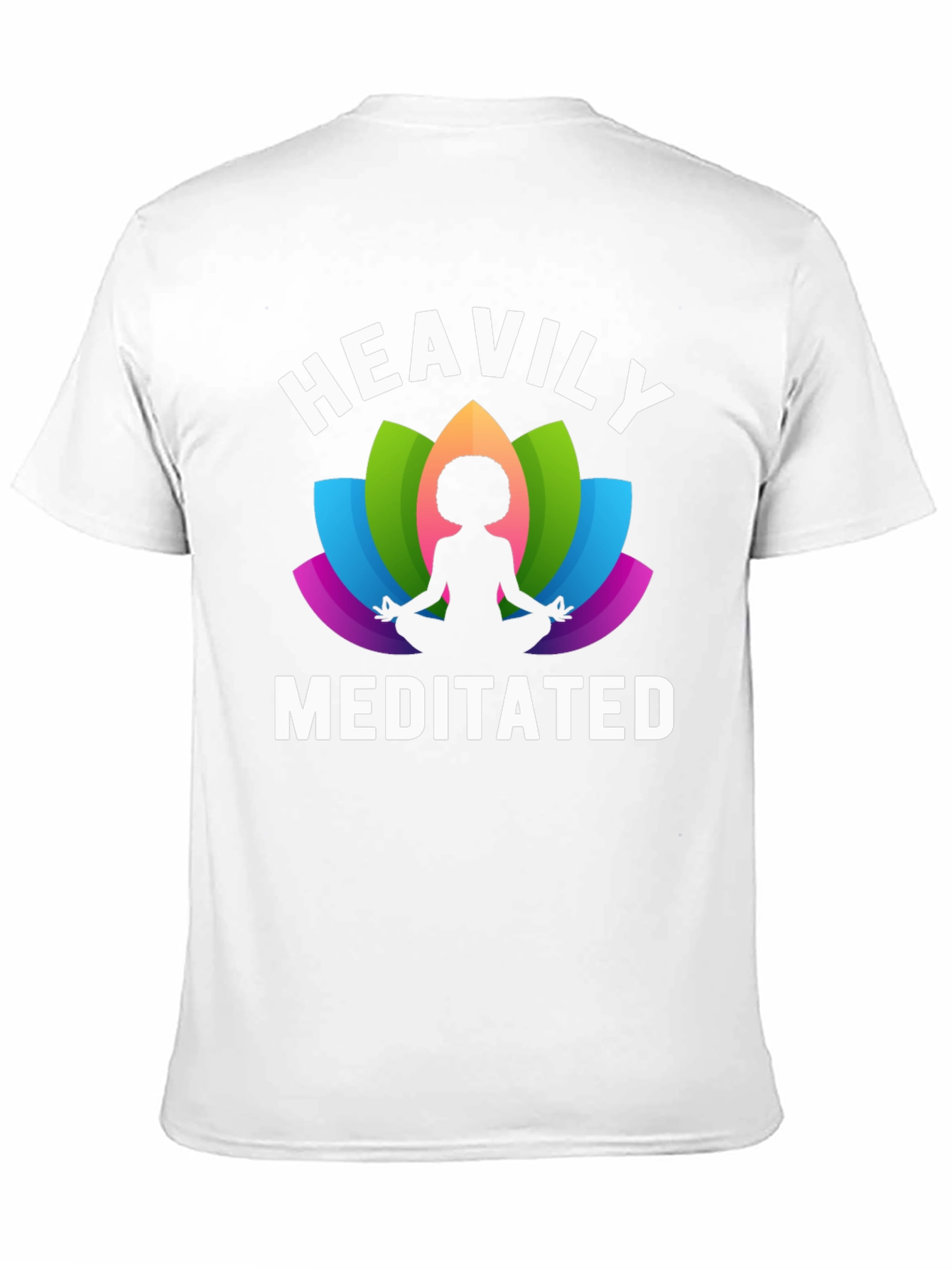 Heavily Meditated T-Shirt - Yoga Zen Mindfulness Tee