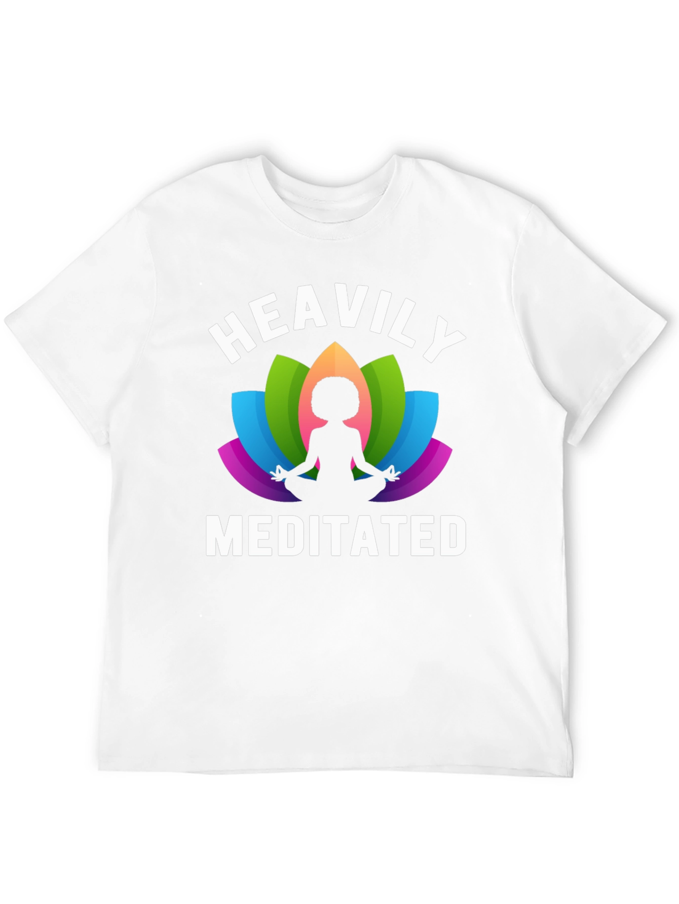 Heavily Meditated T-Shirt - Yoga Zen Mindfulness Tee