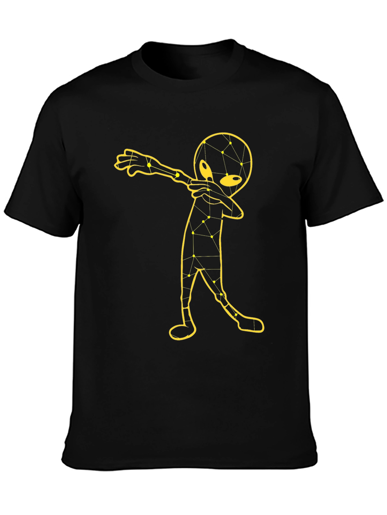 Dabbing Alien Graphic T-Shirt