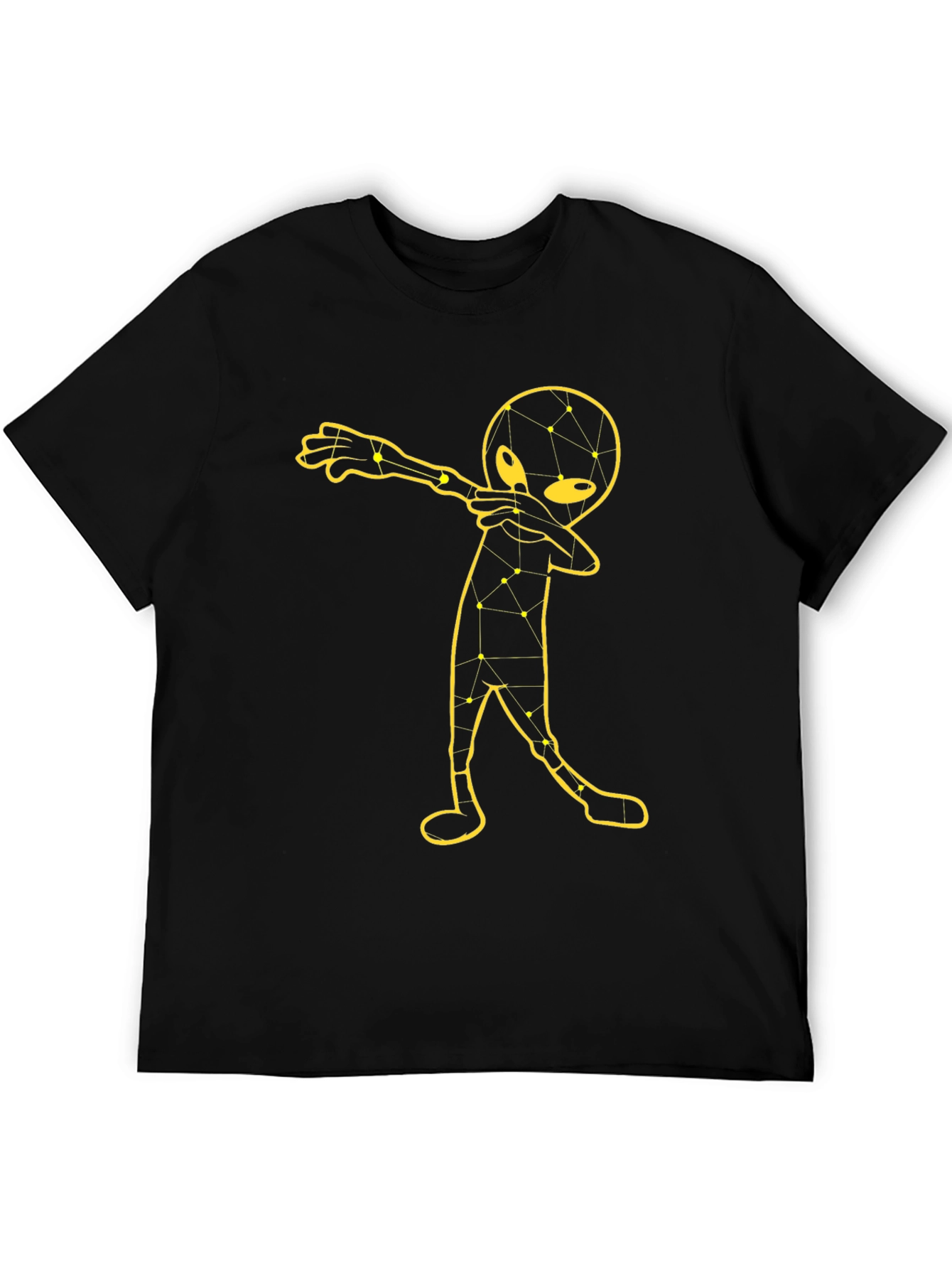 Dabbing Alien Graphic T-Shirt