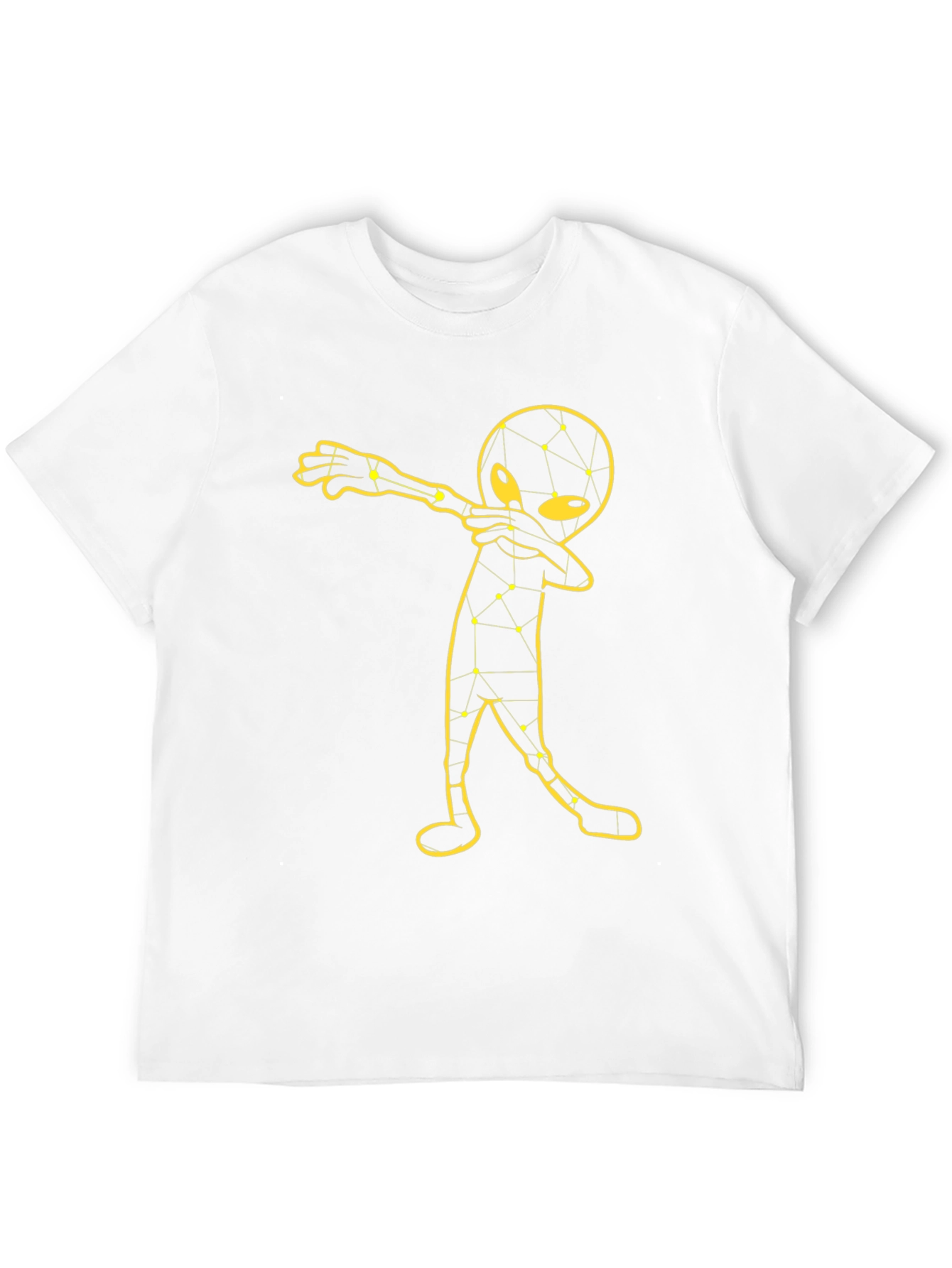Dabbing Alien Graphic T-Shirt