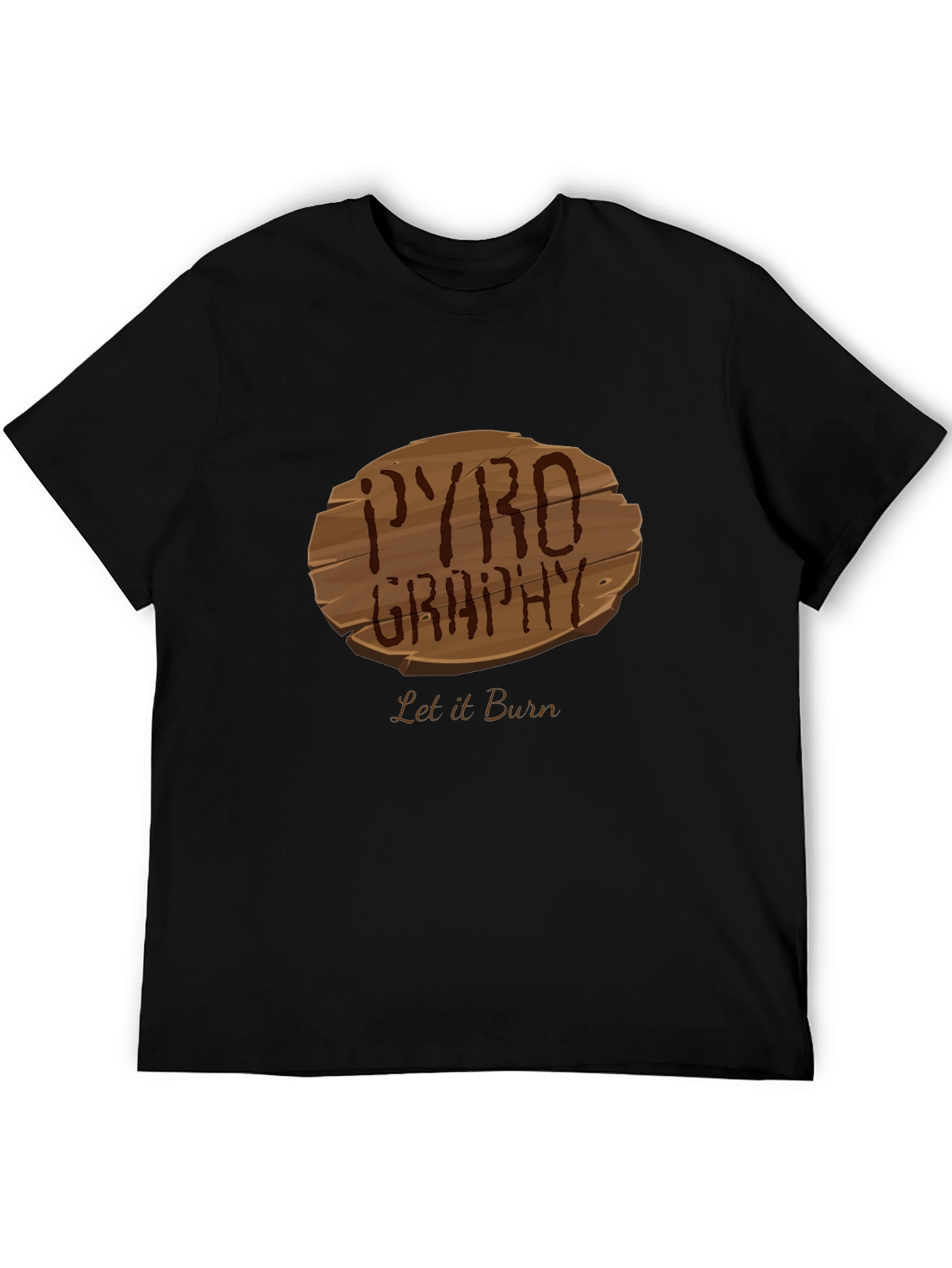 Pyrography Let it Burn Tee