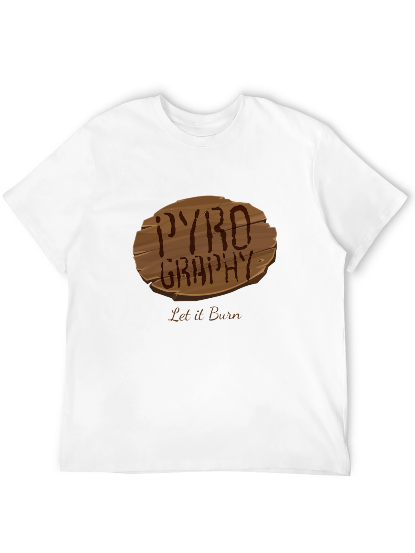 Pyrography Let it Burn Tee