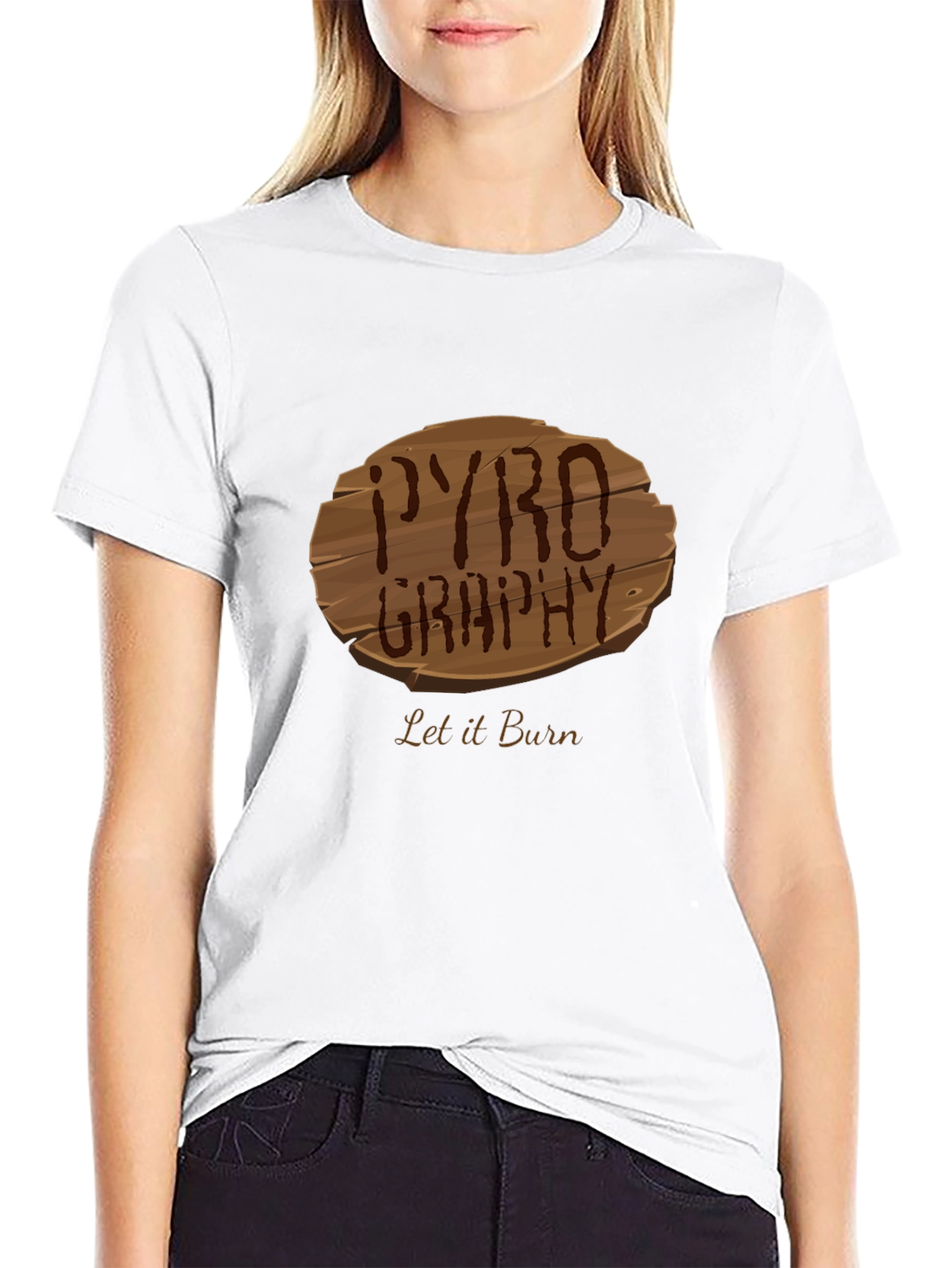 Pyrography Let it Burn Tee