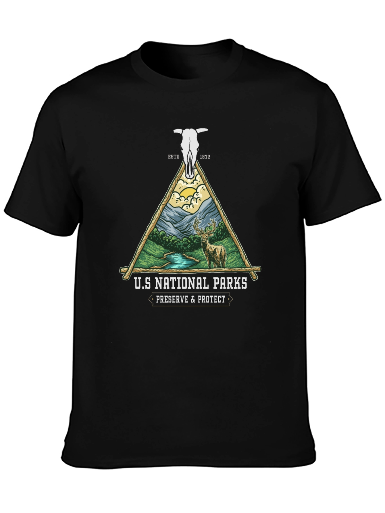 U.S. National Parks Graphic Tee - Preserve & Protect