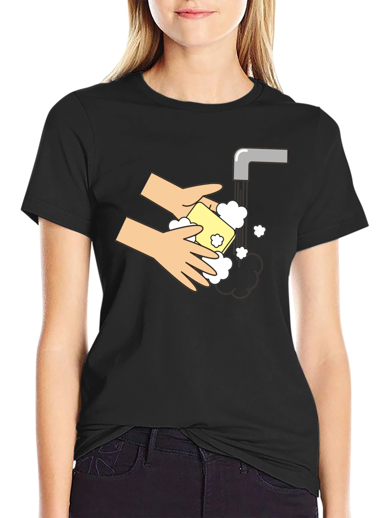 Wash Your Hands Graphic T-Shirt