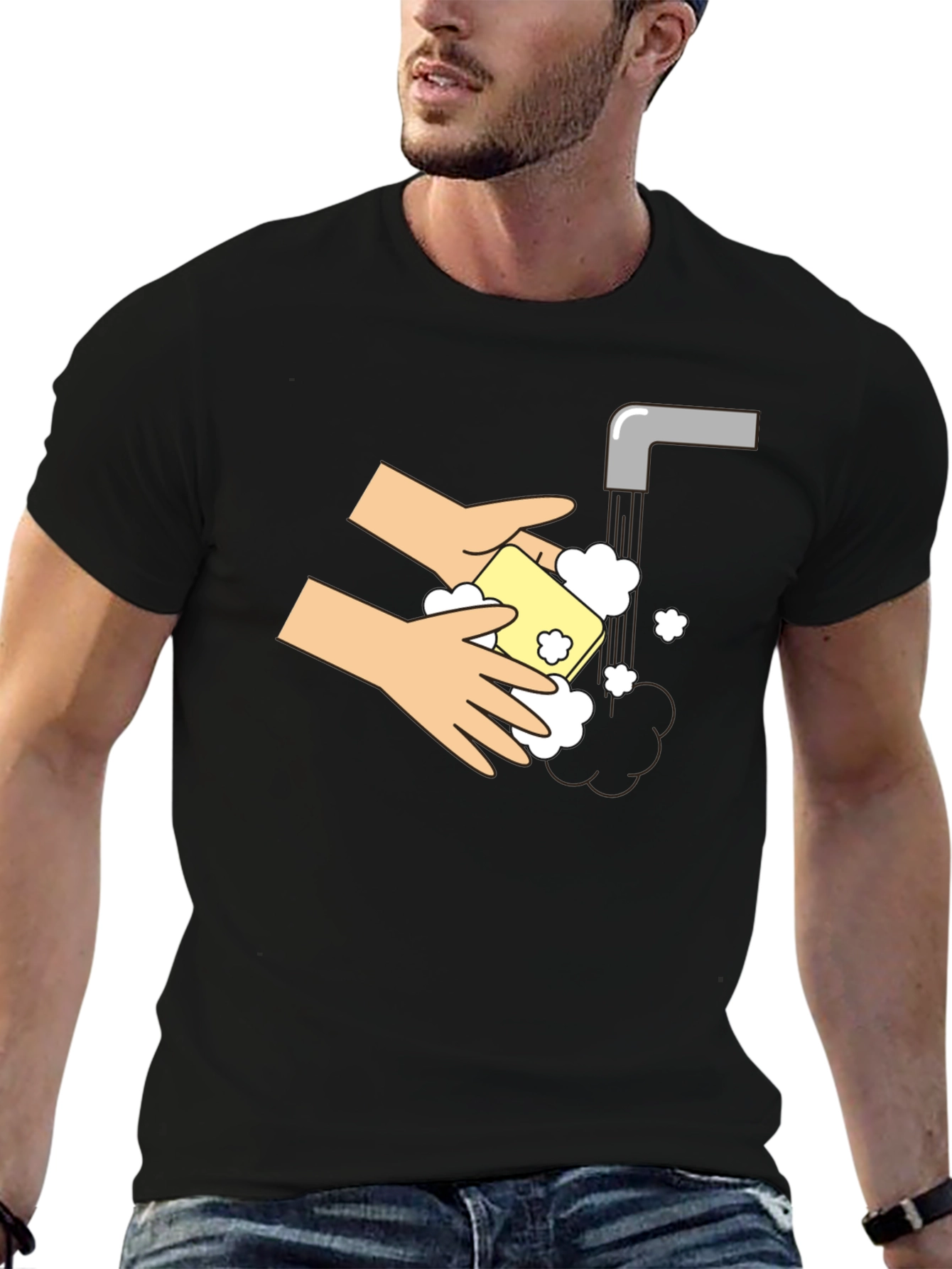 Wash Your Hands Graphic T-Shirt