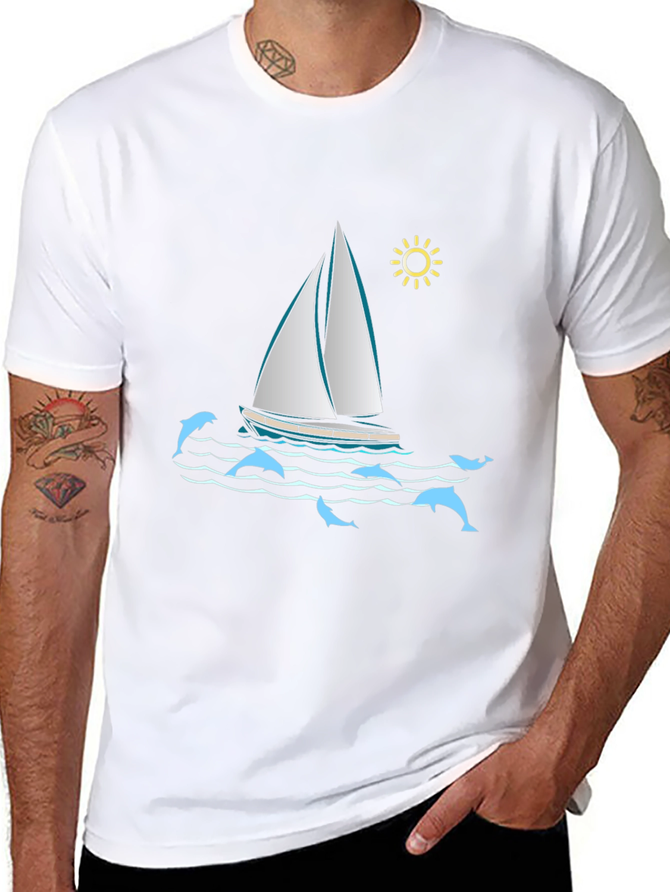 Sailing Adventure T-Shirt - Black