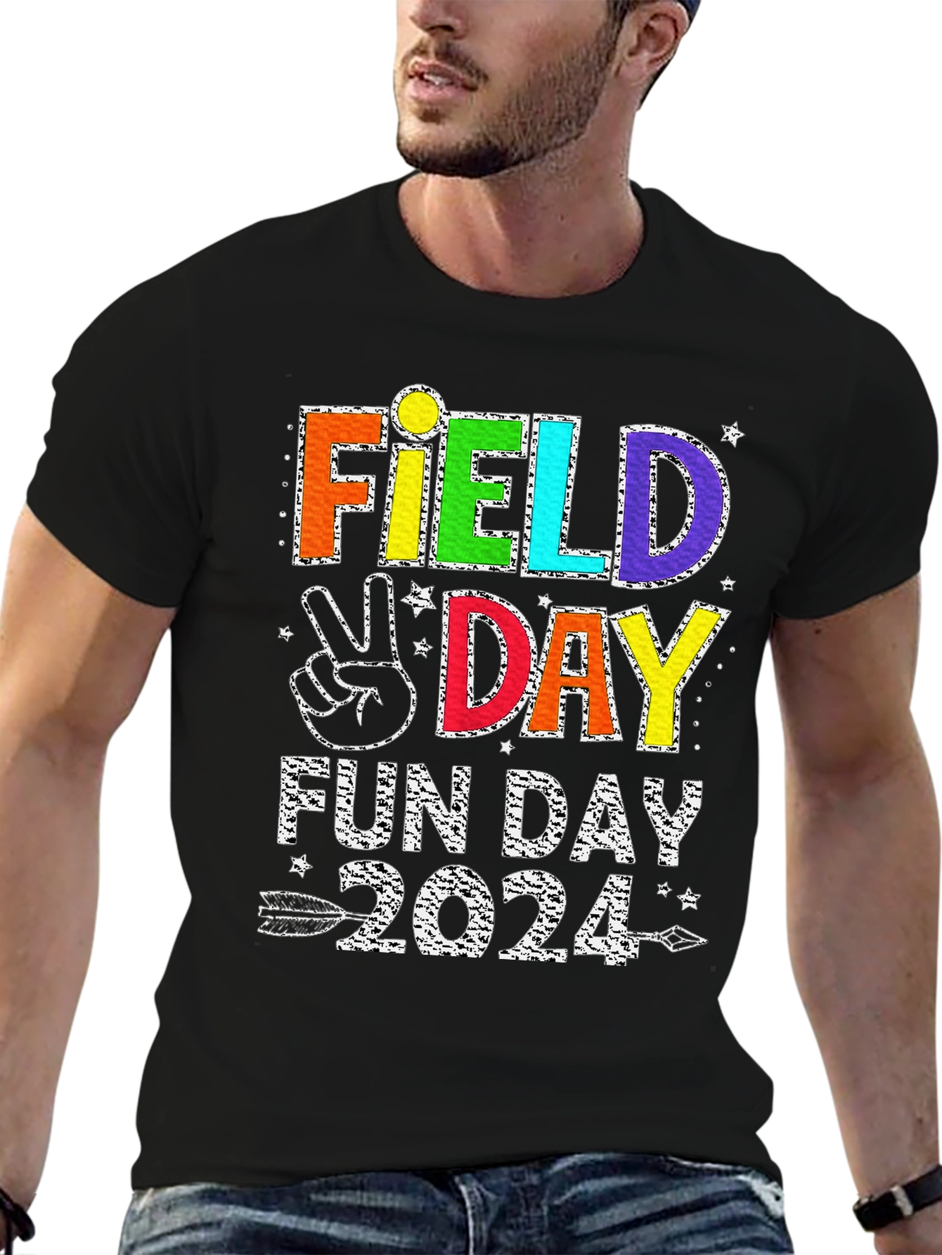 Field Day Fun Day 2024 Graphic Tee