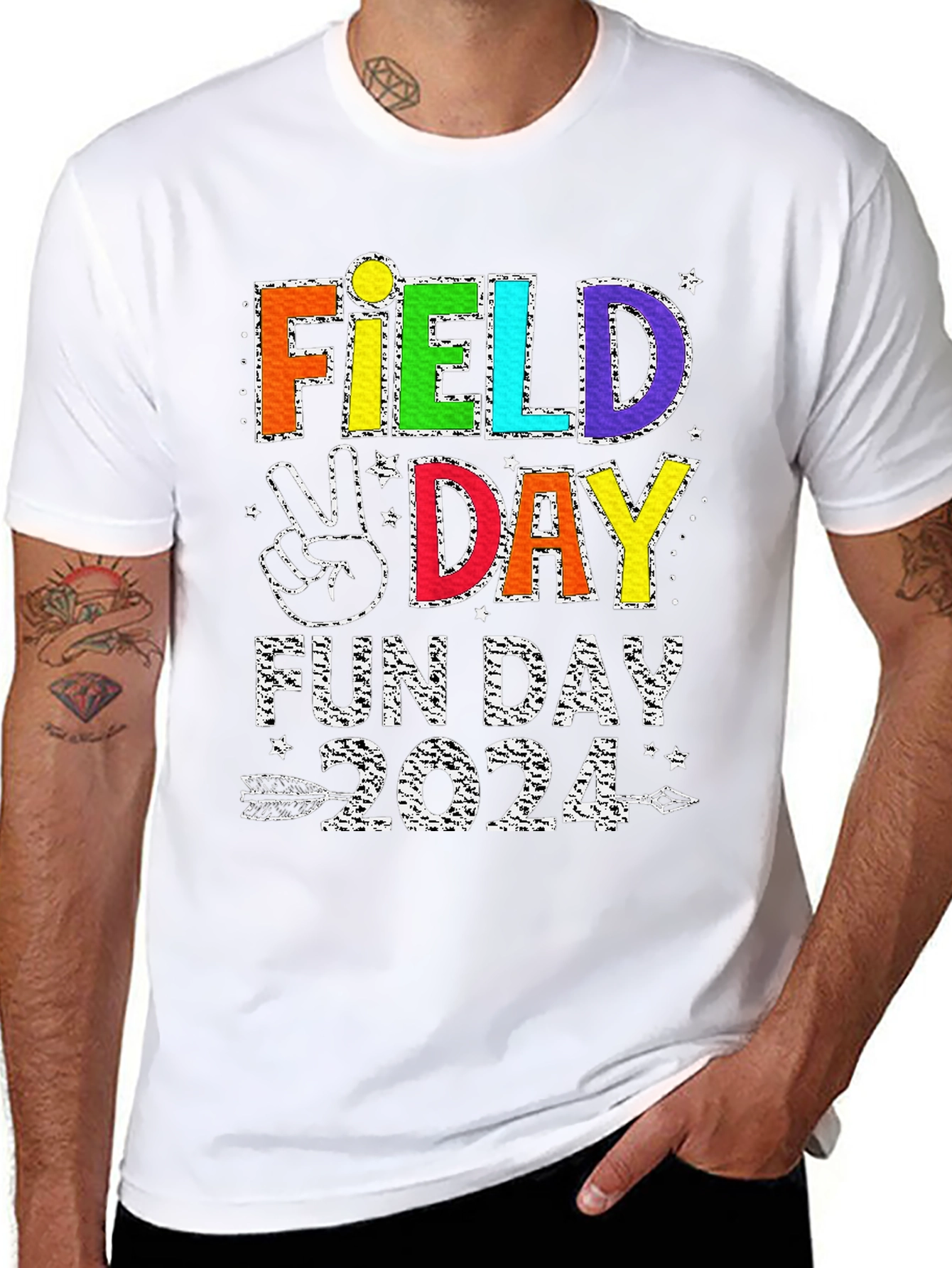 Field Day Fun Day 2024 Graphic Tee