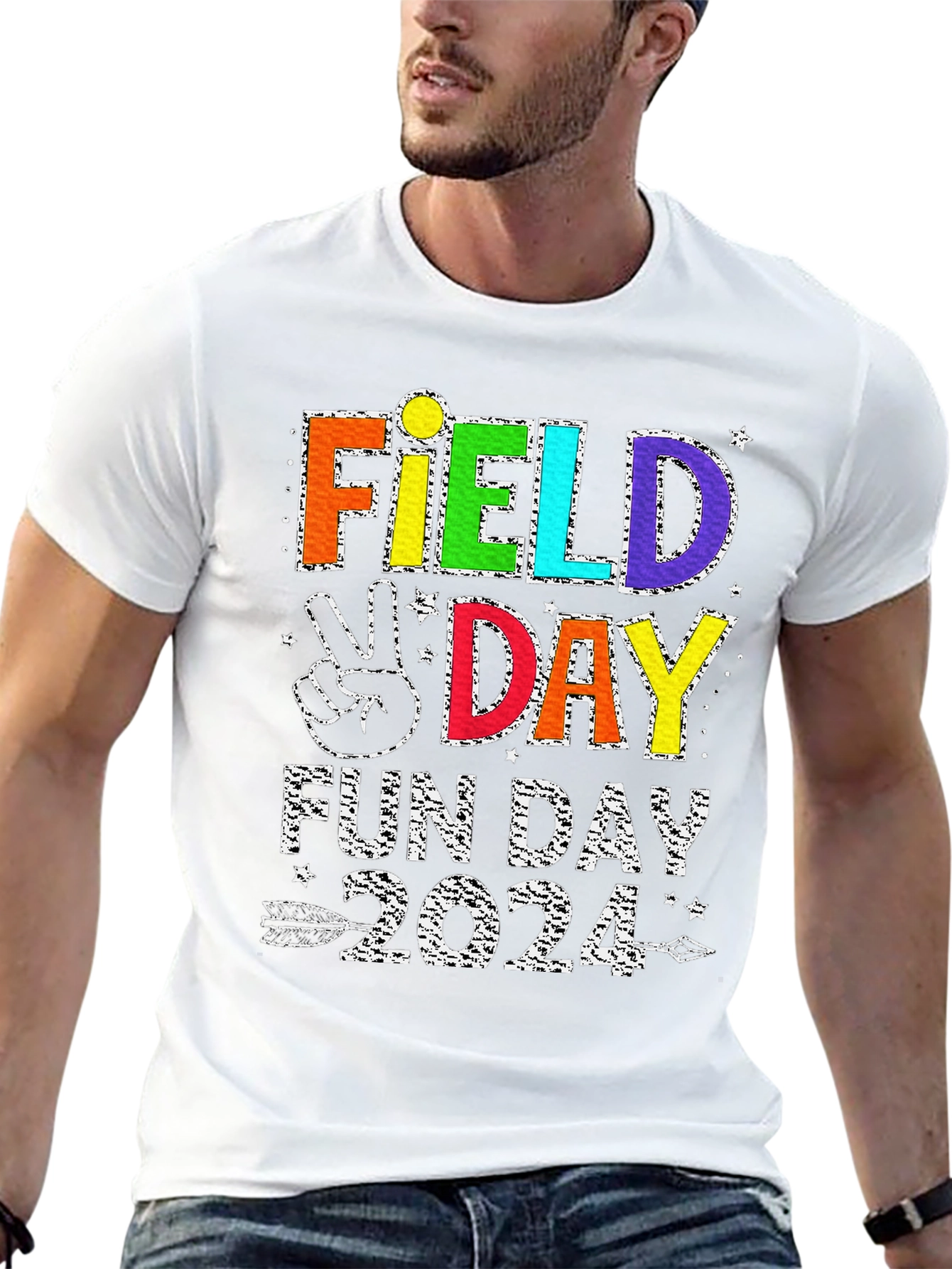 Field Day Fun Day 2024 Graphic Tee