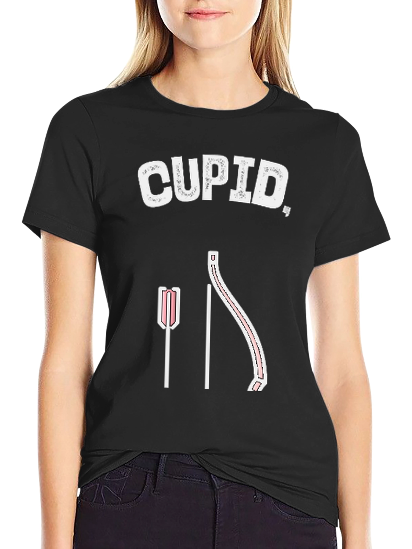 Cupid Bow and Arrow T-Shirt - Valentines Day Gift