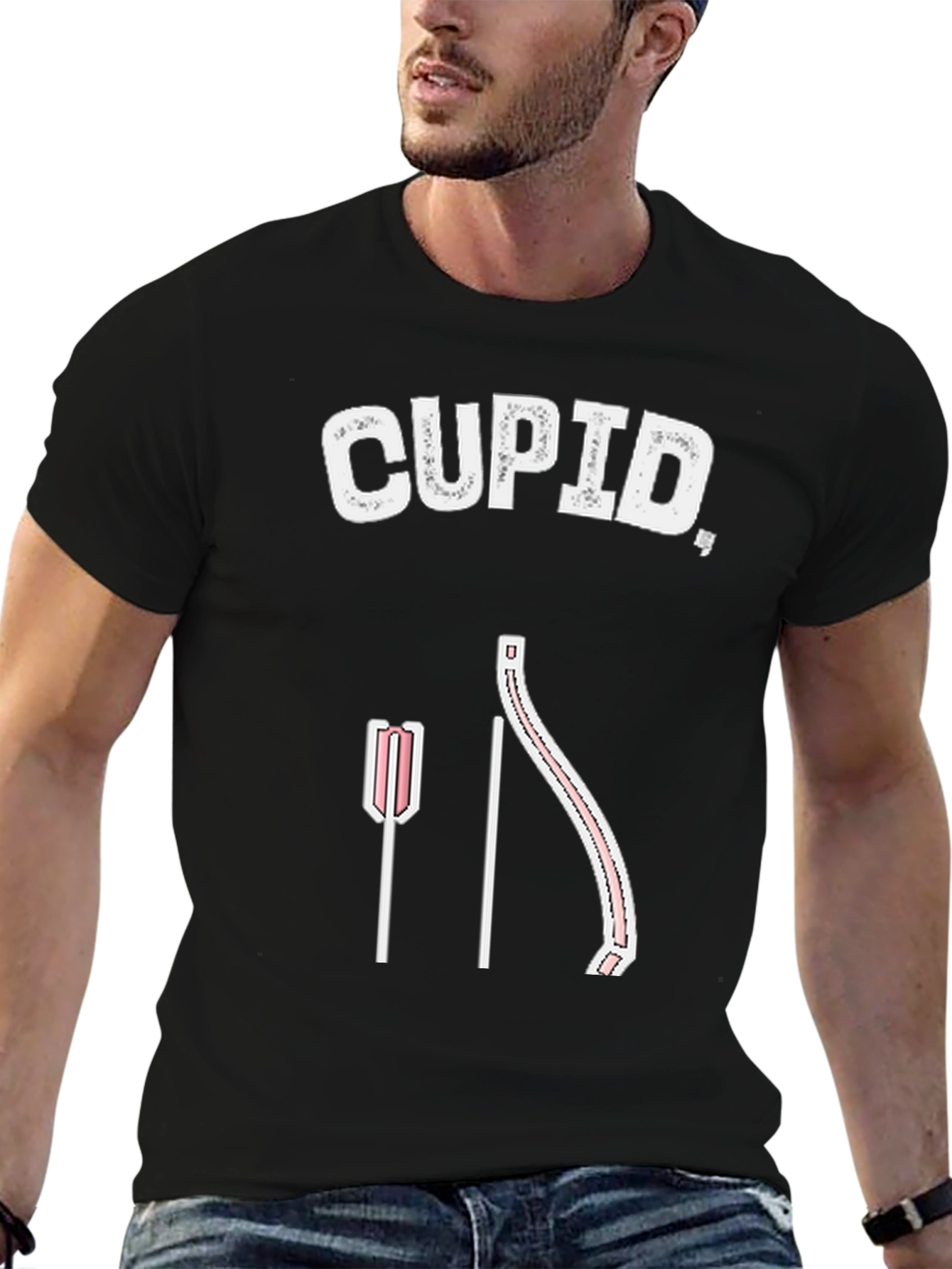 Cupid Bow and Arrow T-Shirt - Valentines Day Gift