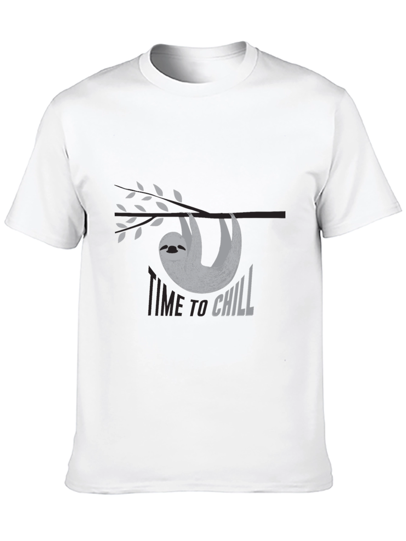 Time to Chill Sloth Graphic Tee