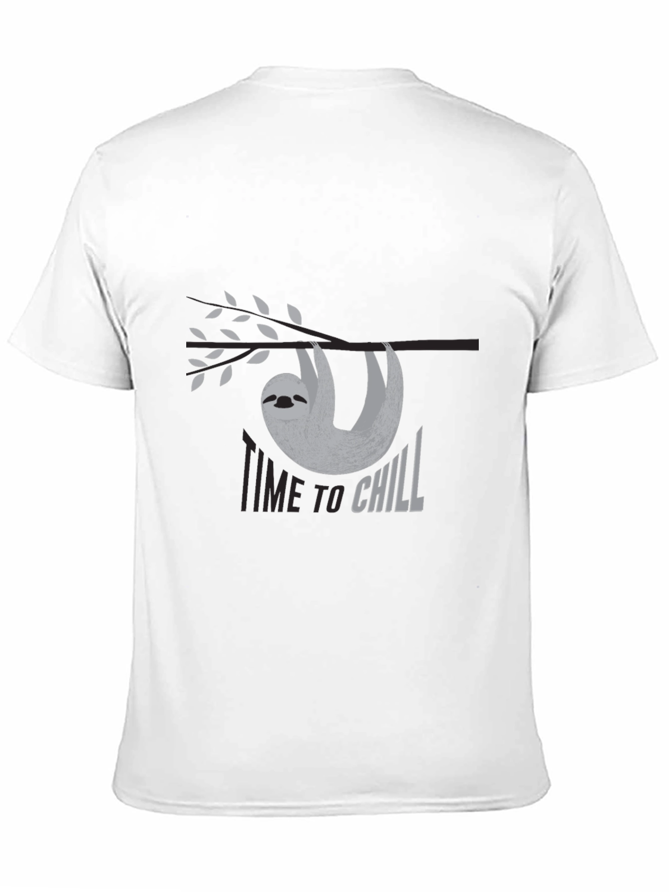 Time to Chill Sloth Graphic Tee