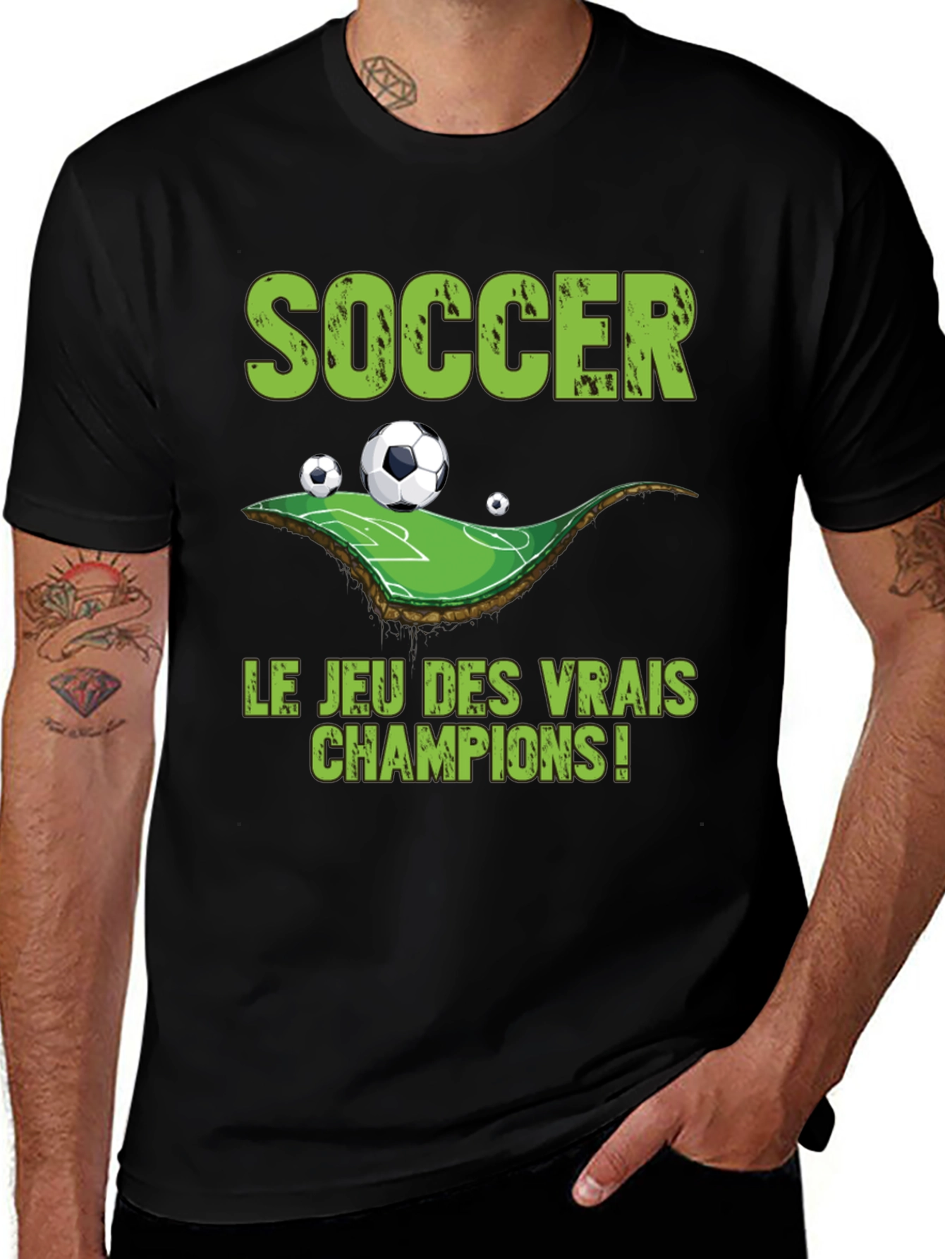 Soccer Champion Graphic T-Shirt