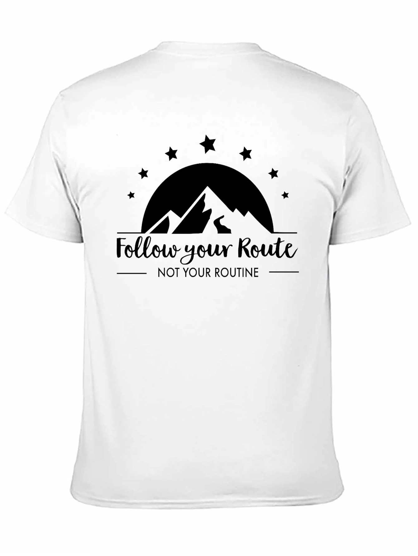 Follow Your Route Graphic T-Shirt