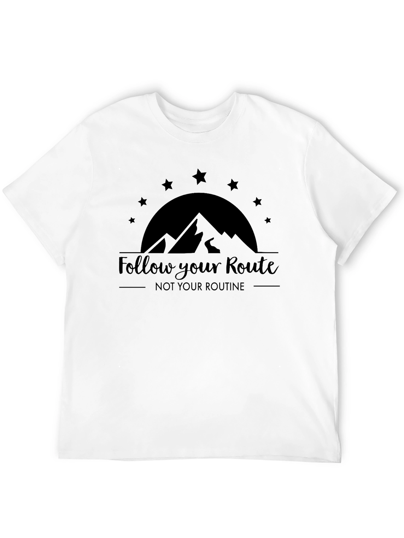 Follow Your Route Graphic T-Shirt