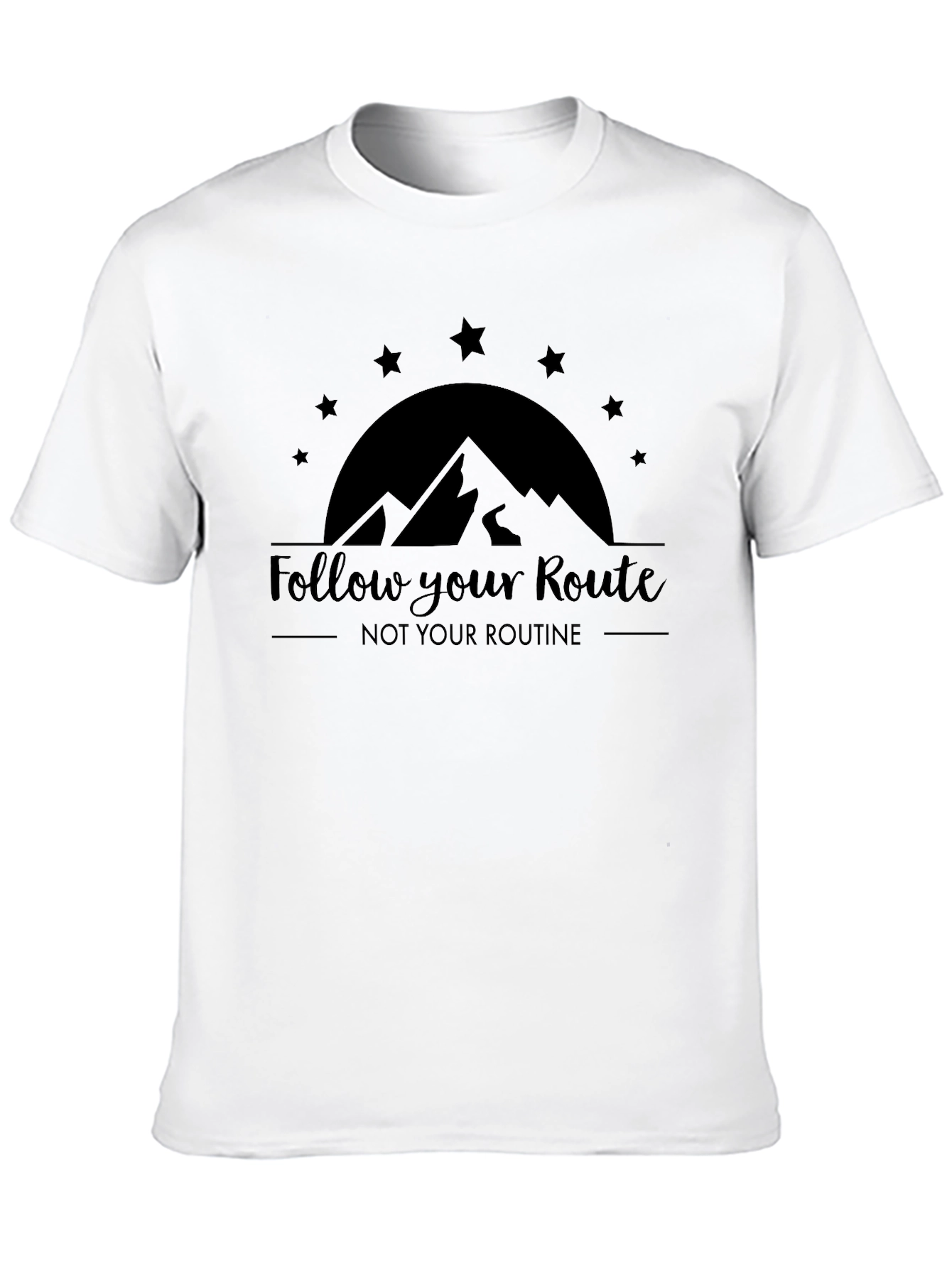 Follow Your Route Graphic T-Shirt