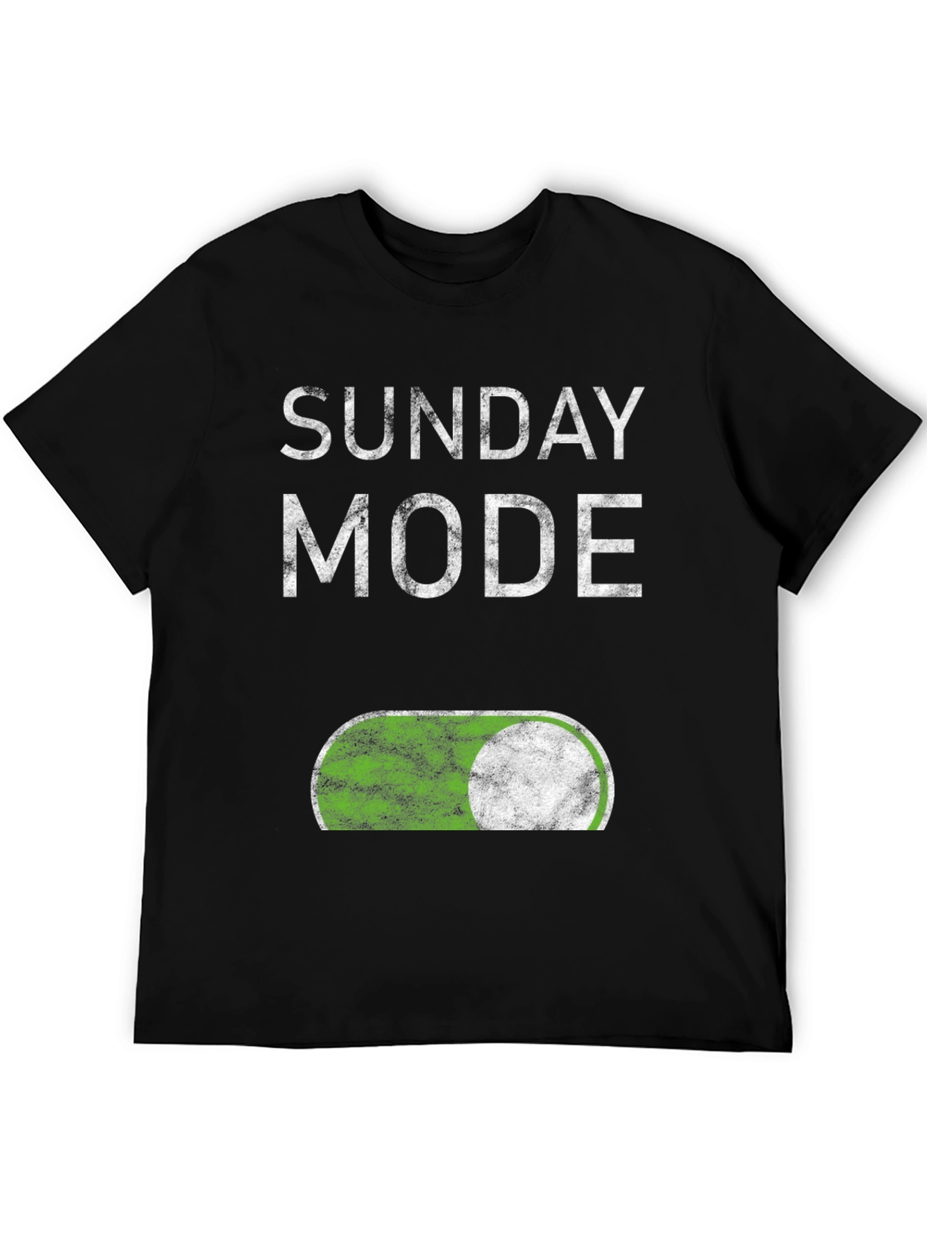 Sunday Mode Graphic Tee - Relaxed Weekend Vibes