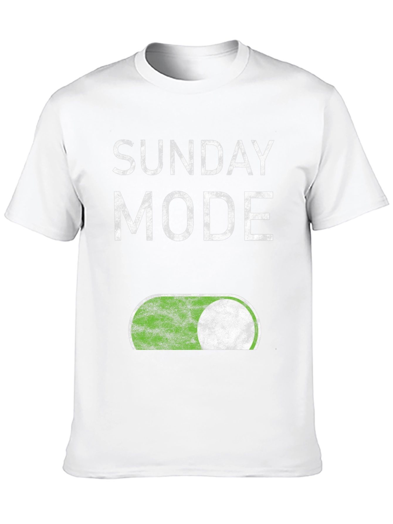 Sunday Mode Graphic Tee - Relaxed Weekend Vibes