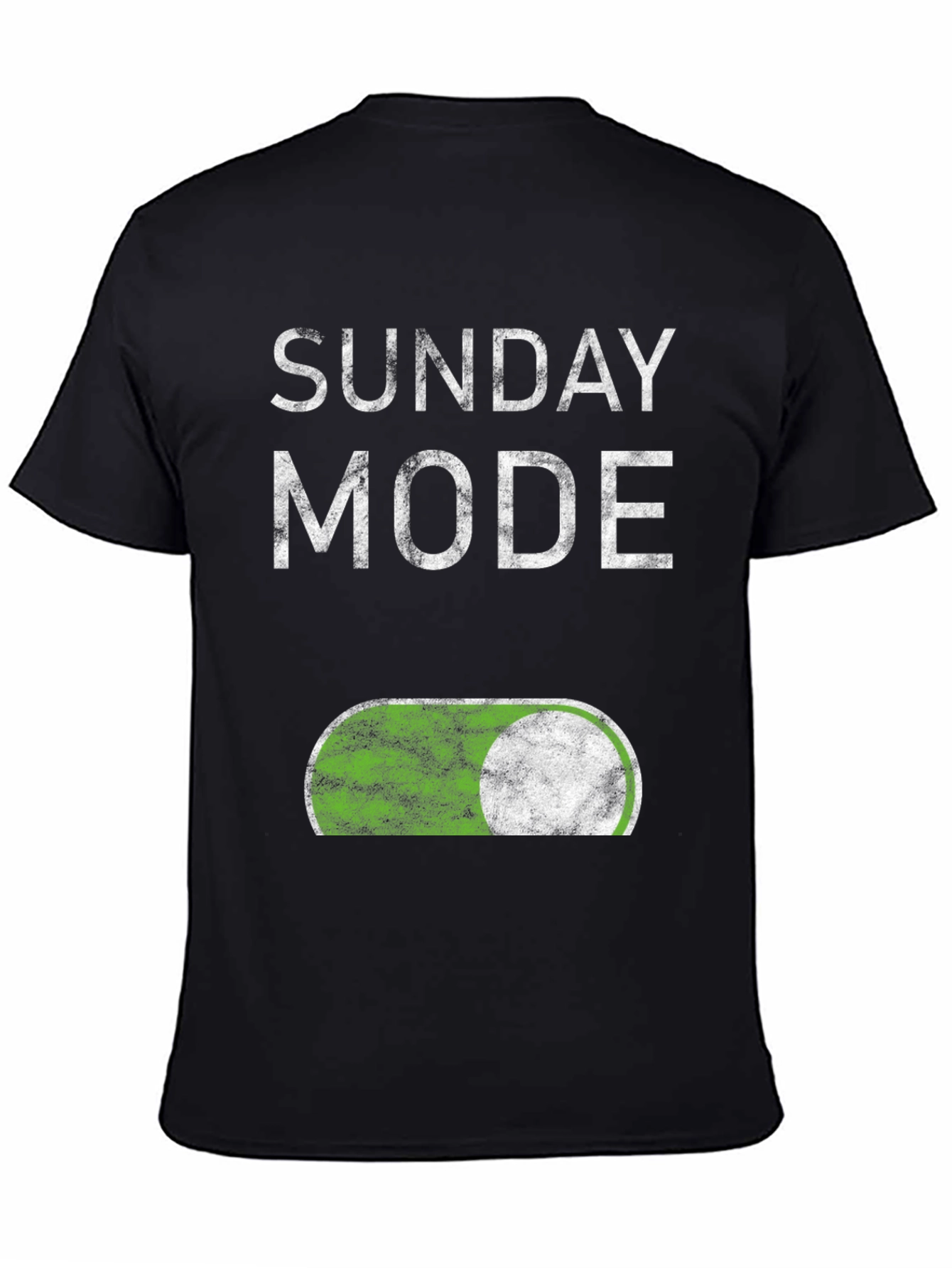 Sunday Mode Graphic Tee - Relaxed Weekend Vibes