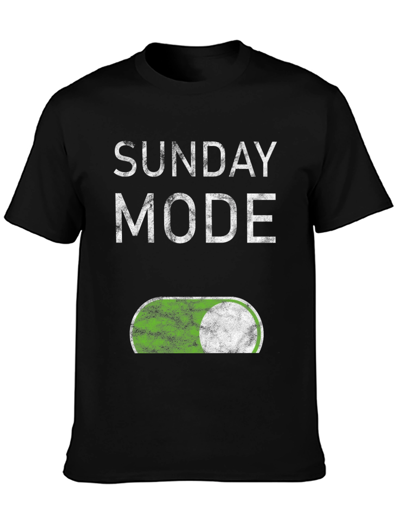 Sunday Mode Graphic Tee - Relaxed Weekend Vibes