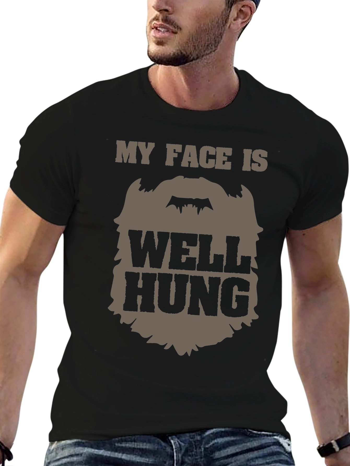 My Face is Well Hung Graphic Tee