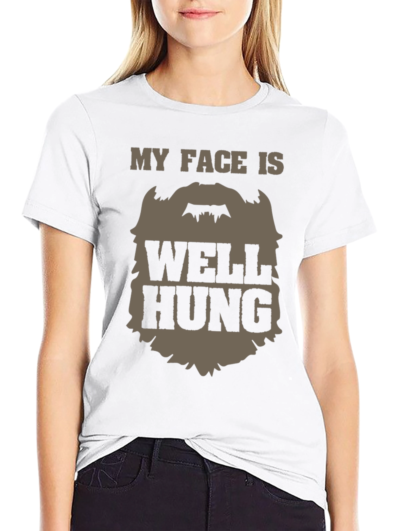 My Face is Well Hung Graphic Tee