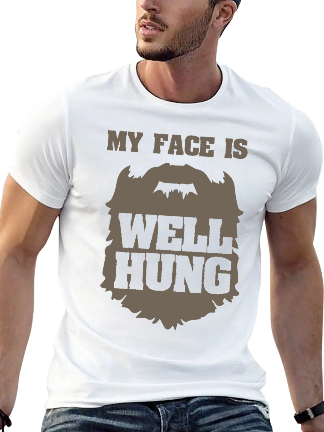 My Face is Well Hung Graphic Tee