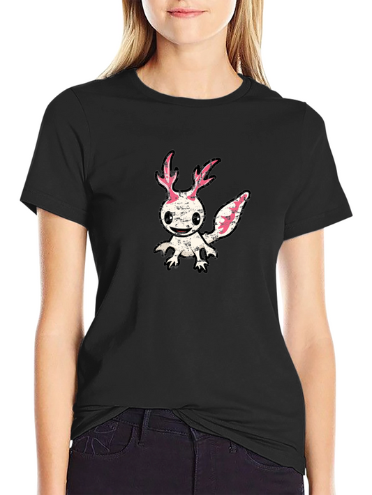 Axolotl Graphic Tee - Unique Creature Design