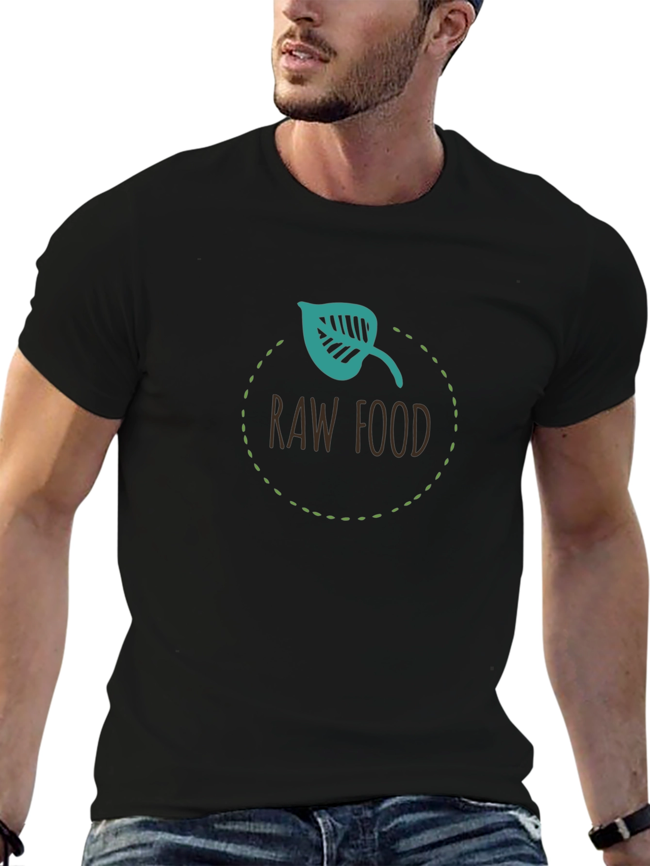 Raw Food Black T-Shirt